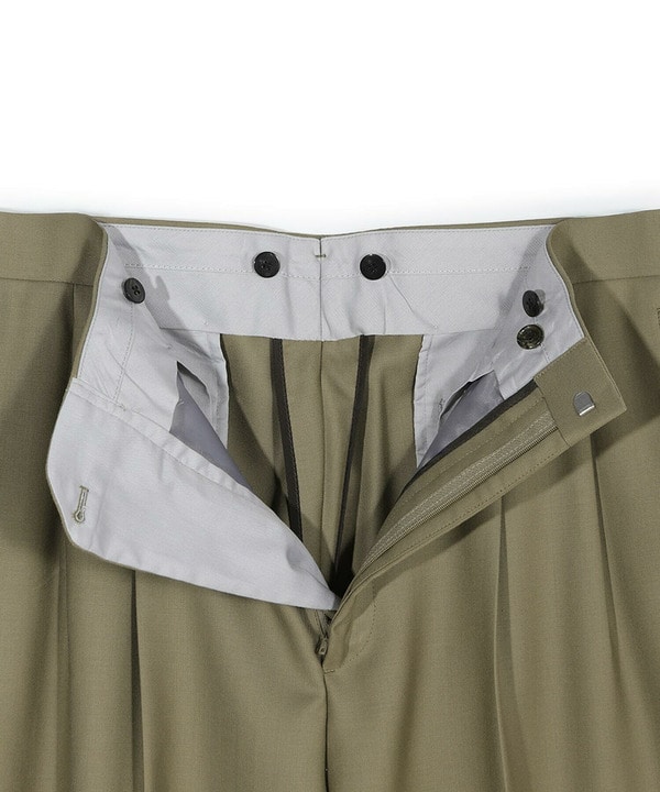 【50th Anniv . 菊池武夫】TECHWOOL TWILL PANTS 詳細画像 2