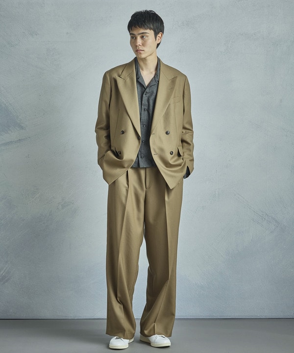 【50th Anniv . 菊池武夫】TECHWOOL TWILL PANTS 詳細画像 20