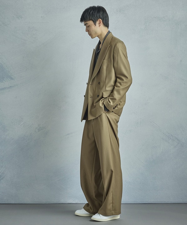 【50th Anniv . 菊池武夫】TECHWOOL TWILL PANTS 詳細画像 22