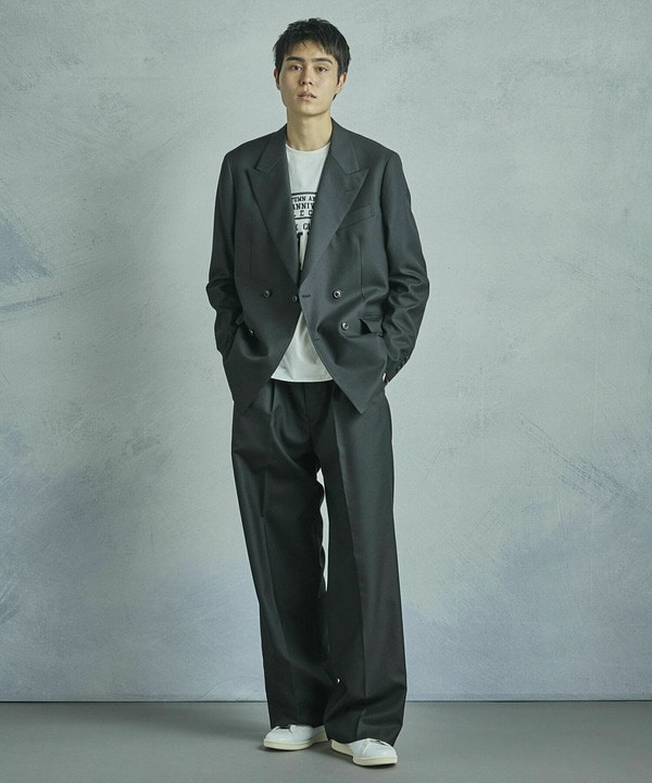 【50th Anniv . 菊池武夫】TECHWOOL TWILL PANTS 詳細画像 27