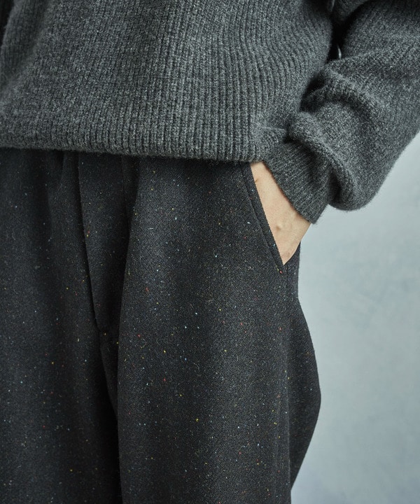 【50th Anniv . 菊池武夫】HARRIS TWEED COLOR NEP PANTS 詳細画像 13