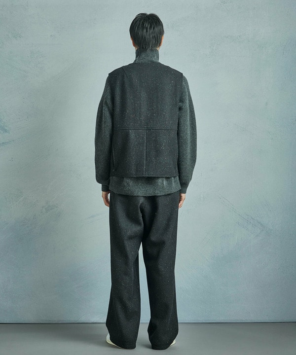 【50th Anniv . 菊池武夫】HARRIS TWEED COLOR NEP PANTS 詳細画像 16