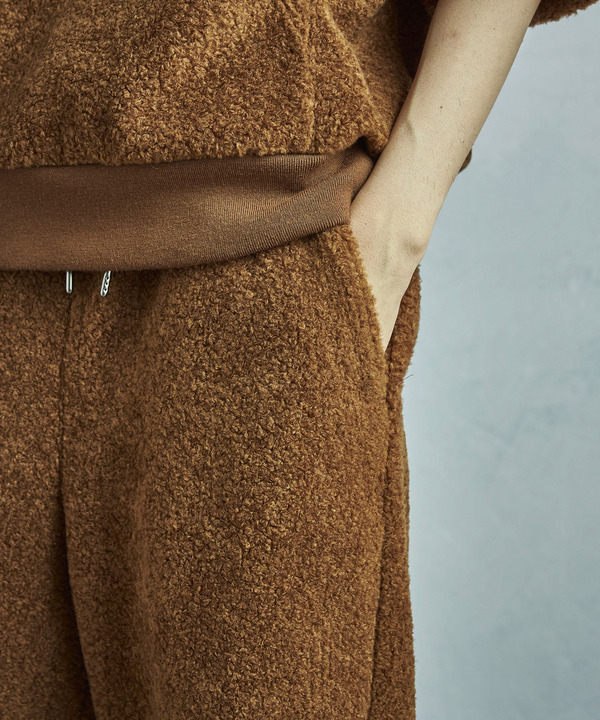 【50th Anniv . 菊池武夫】WOOL BOA SHORT PANTS 詳細画像 15