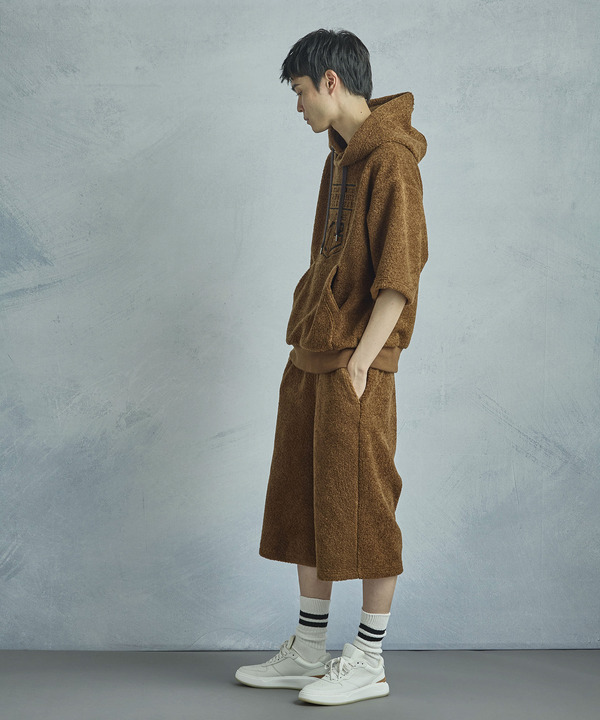 【50th Anniv . 菊池武夫】WOOL BOA SHORT PANTS 詳細画像 16