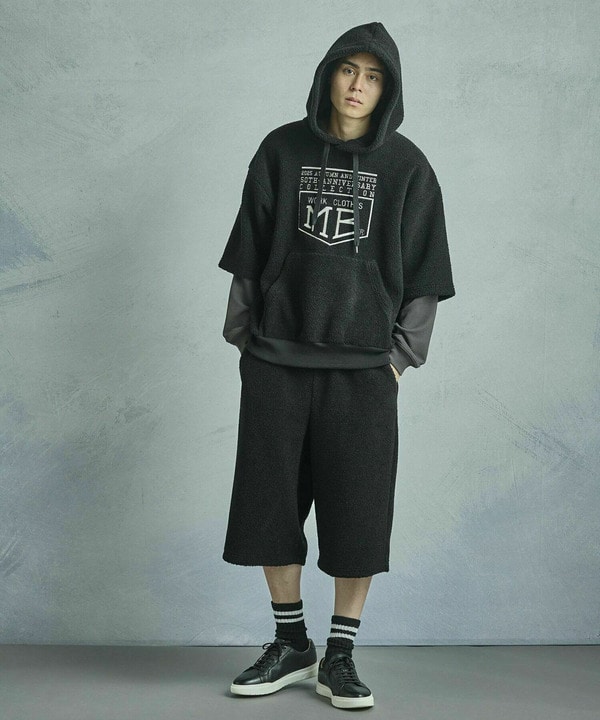 【50th Anniv . 菊池武夫】WOOL BOA SHORT PANTS 詳細画像 20