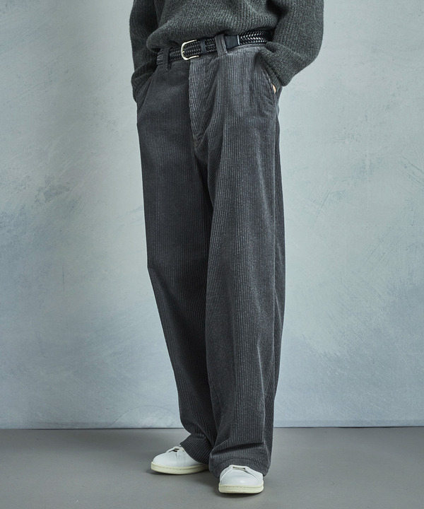 【50th Anniv . 菊池武夫】COTTON CORDUROY WIDE PANTS 詳細画像 19