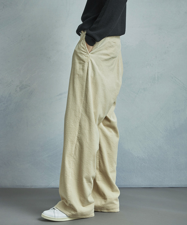 【50th Anniv . 菊池武夫】COTTON CORDUROY WIDE PANTS 詳細画像 22