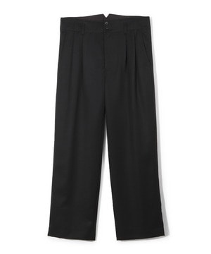 【50th Anniv . 中田 慎介】WOOL SERGE WIDE PANTS