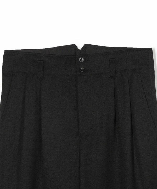 【50th Anniv . 中田 慎介】WOOL SERGE WIDE PANTS 詳細画像 1