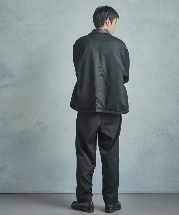 【50th Anniv . 中田 慎介】WOOL SERGE WIDE PANTS 詳細画像 11