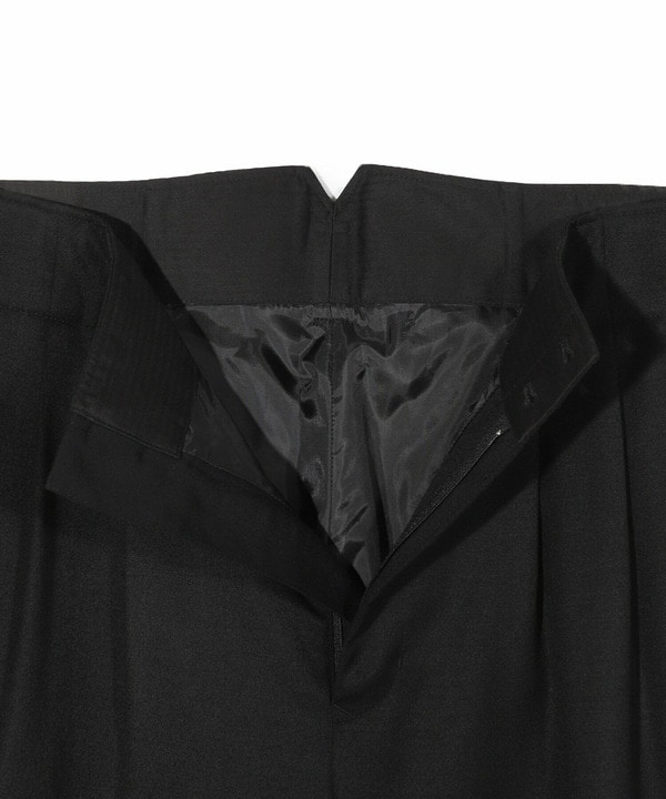 【50th Anniv . 中田 慎介】WOOL SERGE WIDE PANTS 詳細画像 2