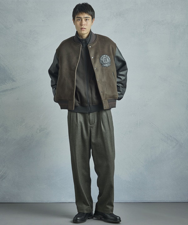 【50th Anniv . 中田 慎介】 WOOL HOUND'S TOOTH WIDE PANTS 詳細画像 10