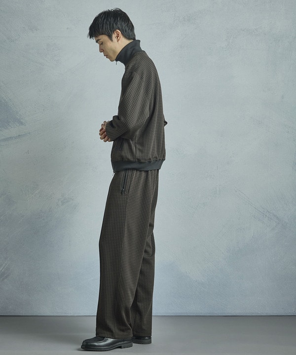 【50th Anniv . 中田 慎介】 SUEDE LIKE/HOUND’S TOOTH TRACK PANTS 詳細画像 16