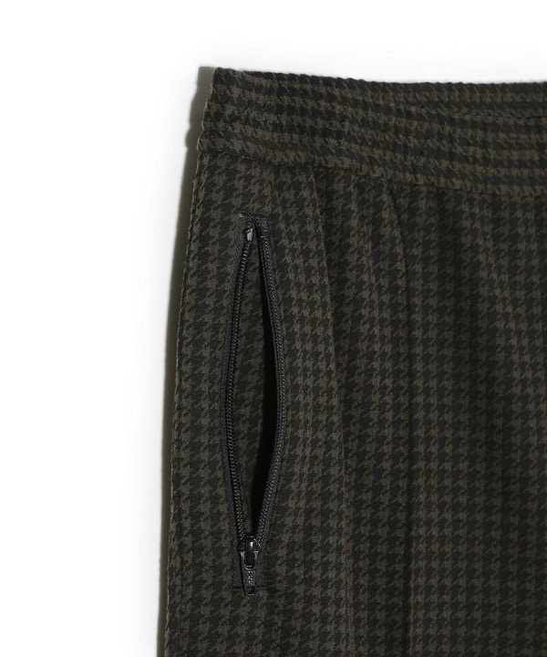 【50th Anniv . 中田 慎介】 SUEDE LIKE/HOUND’S TOOTH TRACK PANTS 詳細画像 2