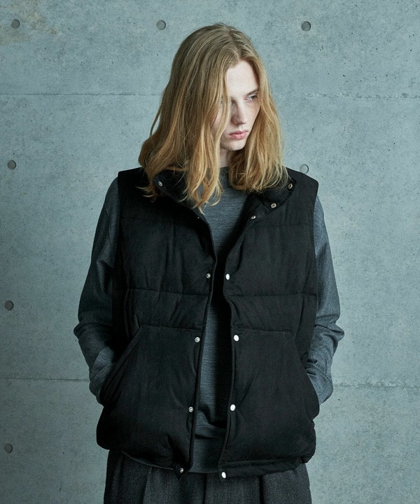 フェイクスエード中綿ベスト 詳細画像 1