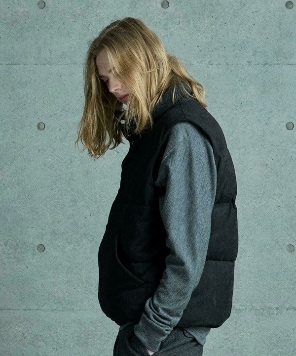 フェイクスエード中綿ベスト 詳細画像 2