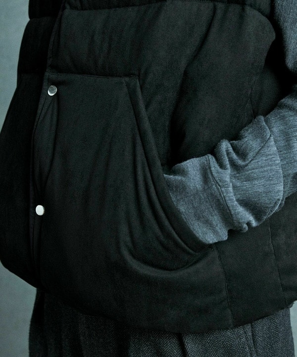 フェイクスエード中綿ベスト 詳細画像 4