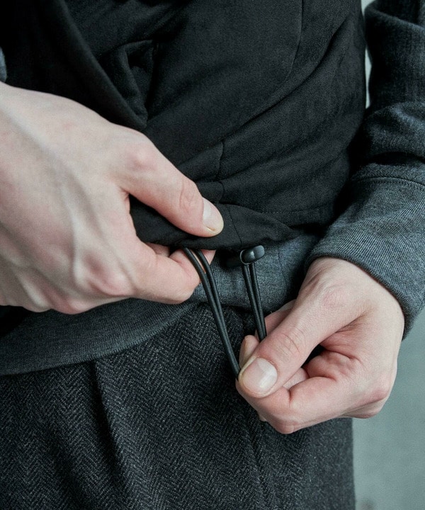 フェイクスエード中綿ベスト 詳細画像 5