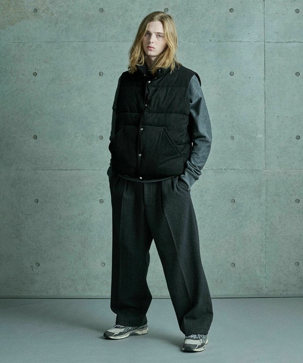 フェイクスエード中綿ベスト 詳細画像 7