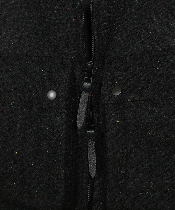 【50th Anniv . 菊池武夫】HARRIS TWEED COLOR NEP VEST  詳細画像 2
