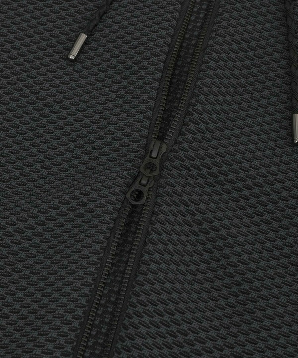 ハニカムニット ジップパーカー 詳細画像 11