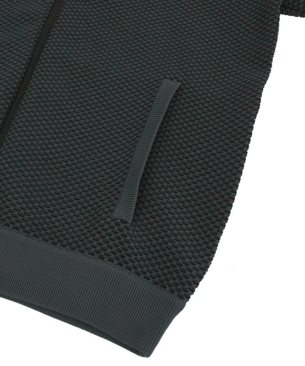 ハニカムニット ジップパーカー 詳細画像 12