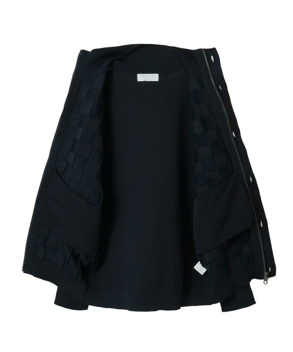 【ACTIVE TAILOR/アクティブテイラー】リンクスブロックジャカードカーディガン 詳細画像 10