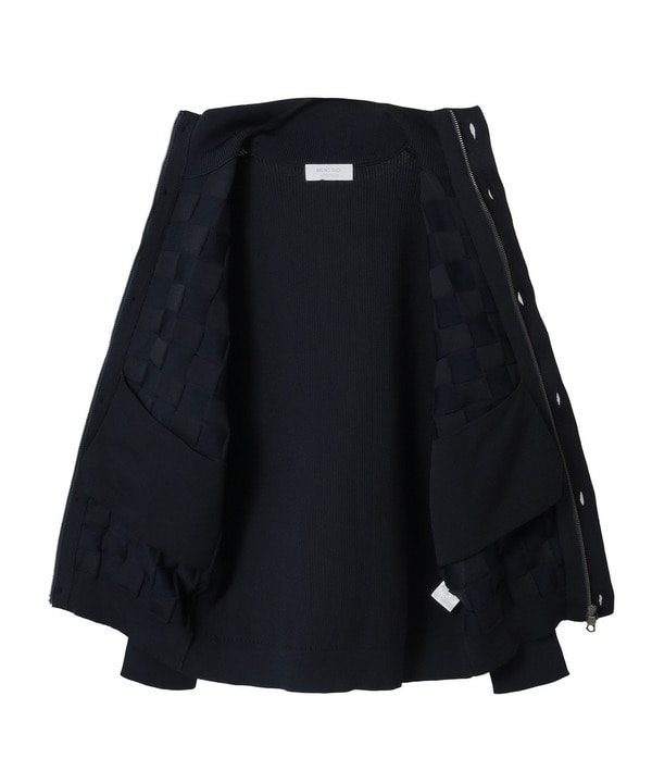 【ACTIVE TAILOR/アクティブテイラー】リンクスブロックジャカードカーディガン 詳細画像 6