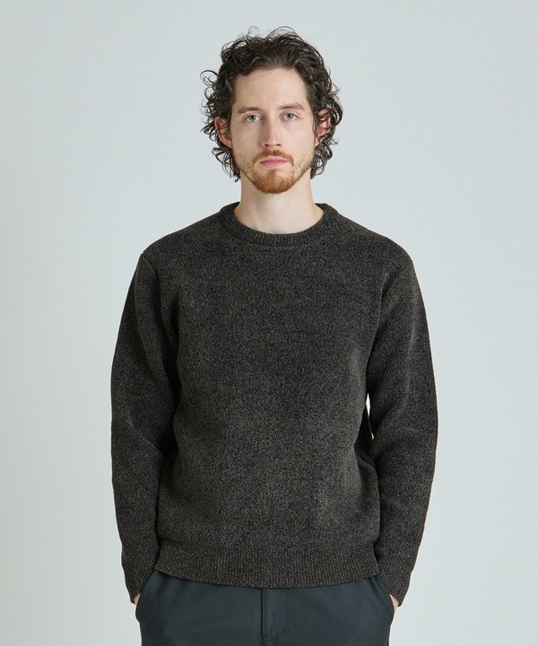 メランジ調モールニット 詳細画像 6