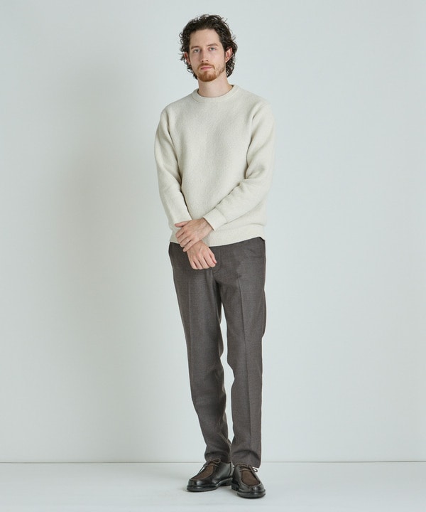 メランジ調モールニット 詳細画像 7