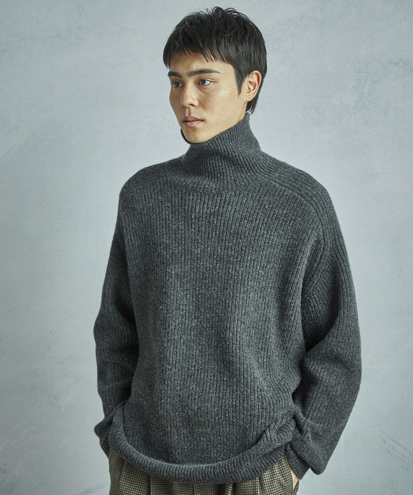 【50th Anniv . 菊池武夫】5G TURTLENECK KNIT 詳細画像 7