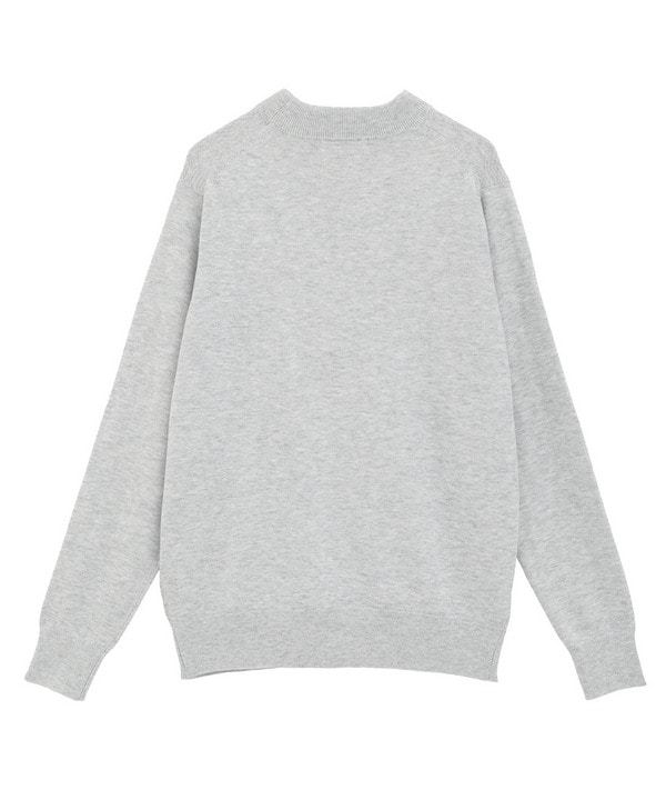 12Gジャカードモックネックニット 詳細画像 4