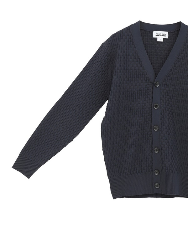 12Gブリスター柄カーディガン 詳細画像 2