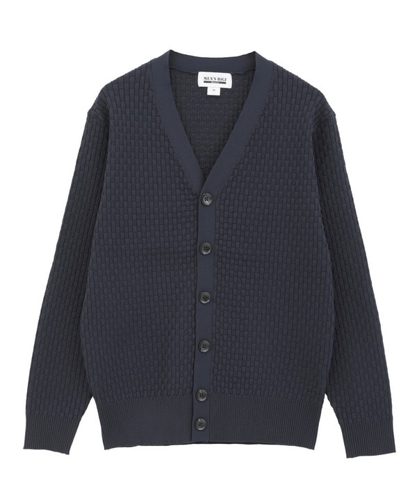 12Gブリスター柄カーディガン 詳細画像 ネイビー 1