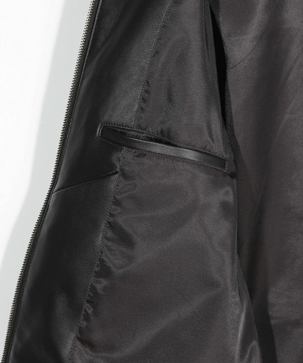 クロームタンニングシープレザージャケット 詳細画像 13