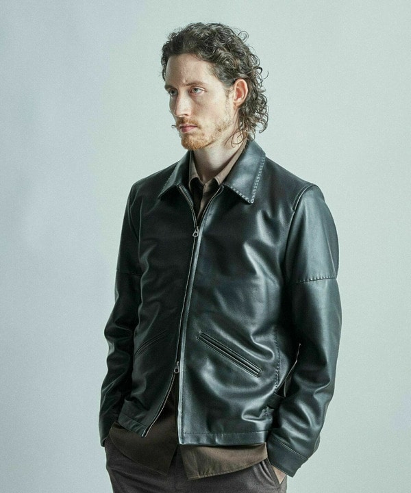 クロームタンニングシープレザージャケット 詳細画像 15