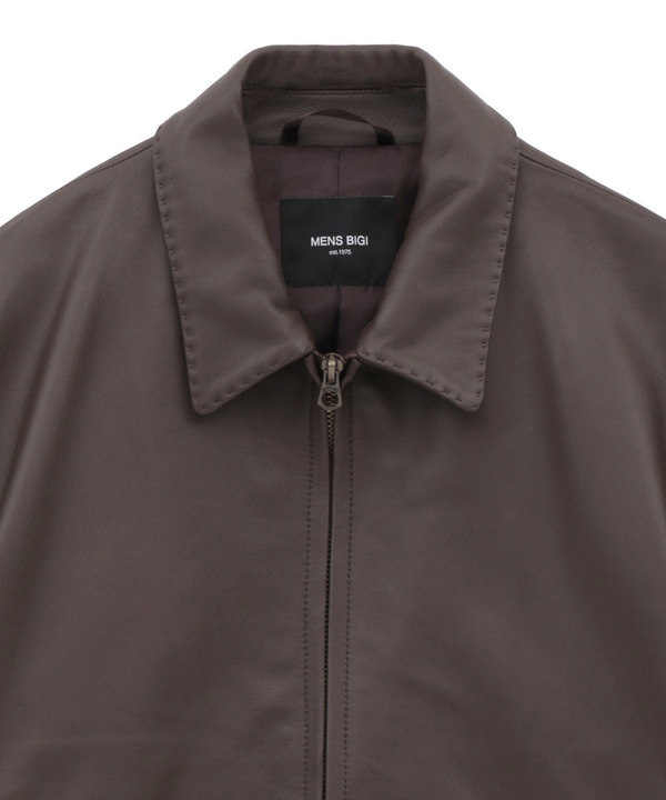 クロームタンニングシープレザージャケット 詳細画像 2
