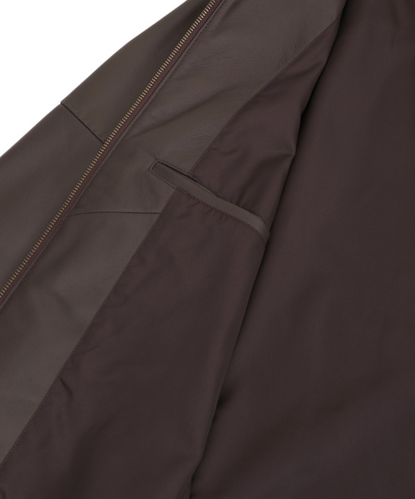 クロームタンニングシープレザージャケット 詳細画像 7
