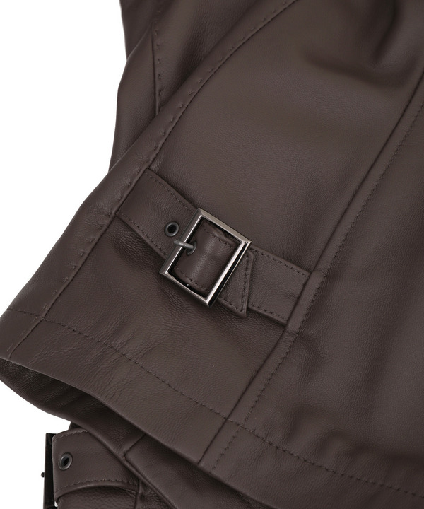 クロームタンニングシープレザージャケット 詳細画像 9
