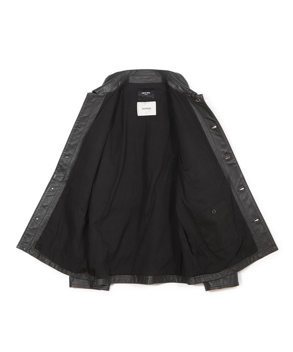 【JAGROSE/ジャグロース】別注ラムレザーカバーオール 詳細画像 6
