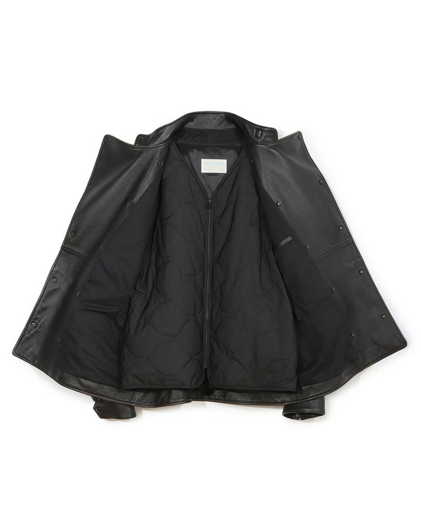 【50th Anniv . 菊池武夫】AGED SHEEPSKIN LEATHER JACKET  詳細画像 1