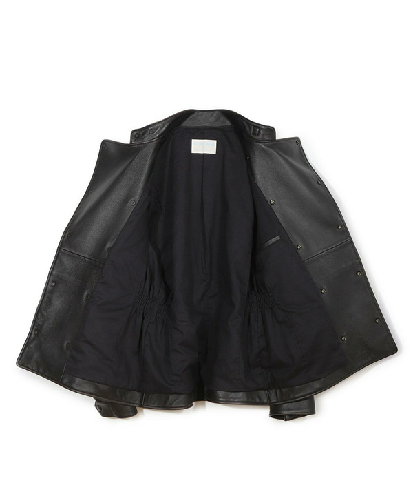 【50th Anniv . 菊池武夫】AGED SHEEPSKIN LEATHER JACKET  詳細画像 12