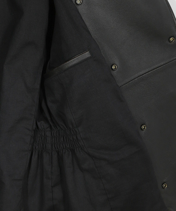 【50th Anniv . 菊池武夫】AGED SHEEPSKIN LEATHER JACKET  詳細画像 13