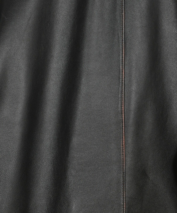 【50th Anniv . 菊池武夫】AGED SHEEPSKIN LEATHER JACKET  詳細画像 19