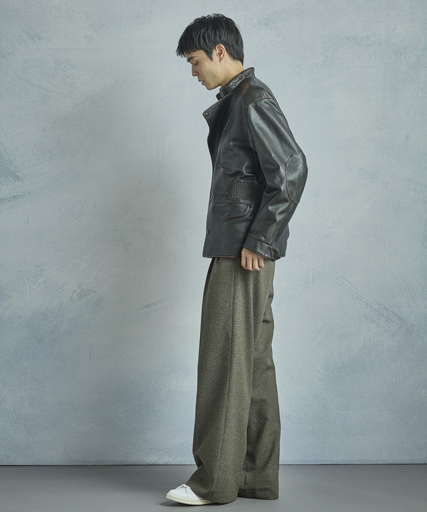 【50th Anniv . 菊池武夫】AGED SHEEPSKIN LEATHER JACKET  詳細画像 23