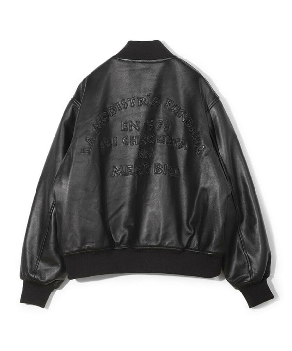 【50th Anniv . 中田 慎介】 SHEEP LEATHER STADIUM JAMPER 詳細画像 1