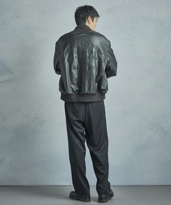 【50th Anniv . 中田 慎介】 SHEEP LEATHER STADIUM JAMPER 詳細画像 19
