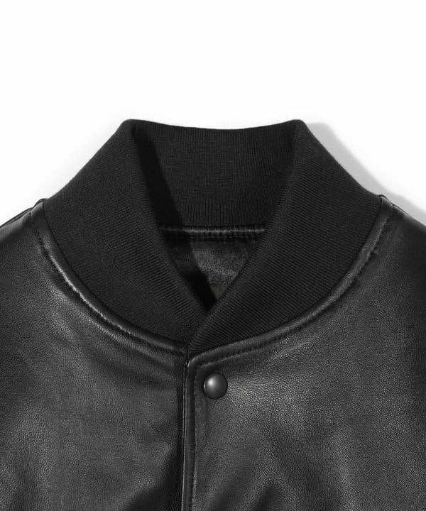 【50th Anniv . 中田 慎介】 SHEEP LEATHER STADIUM JAMPER 詳細画像 3