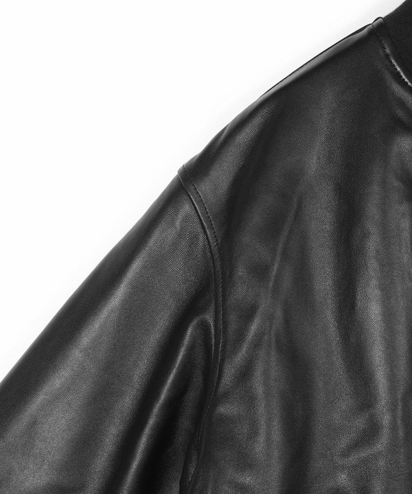 【50th Anniv . 中田 慎介】 SHEEP LEATHER STADIUM JAMPER 詳細画像 6