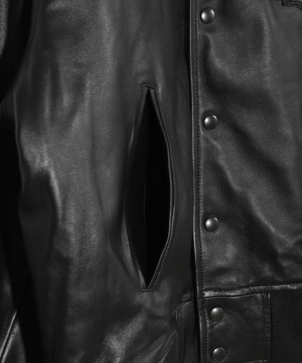 【50th Anniv . 中田 慎介】 SHEEP LEATHER STADIUM JAMPER 詳細画像 7
